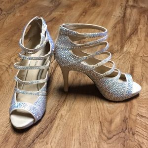 Gianni Bini rhinestone heels